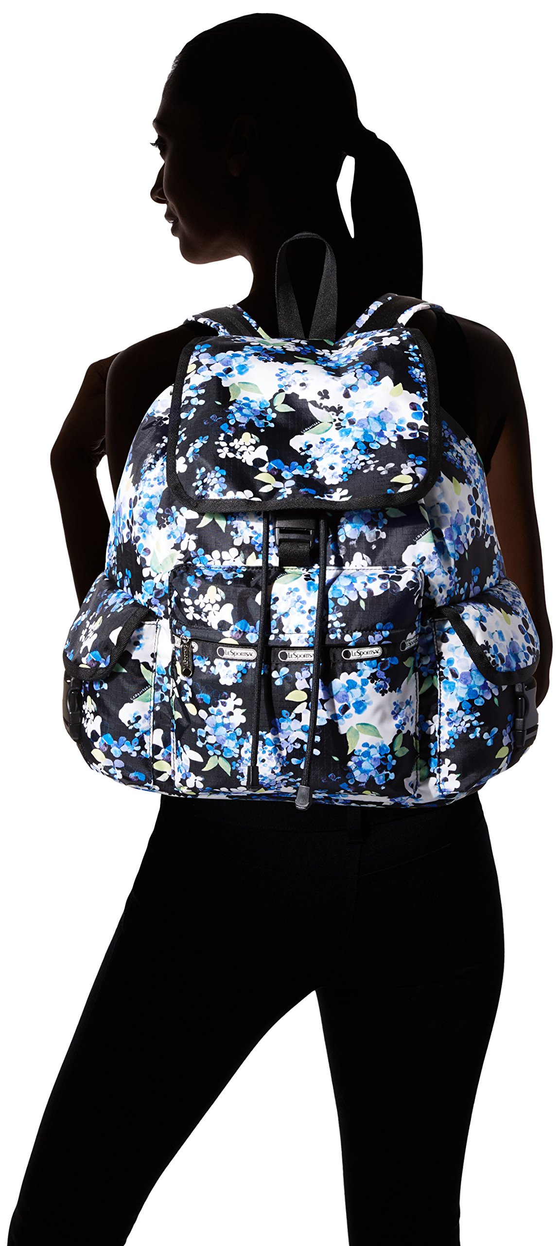 Lesportsac Voyager Backpack (Flower Cluster) - Walmart.com display picture 1