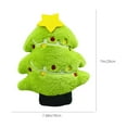 thumbnail image 3 of bxhwj Plush Christmas Tree, 11 Inch Soft Stuffed Tree Decor with Colorful Dots, Festive Holiday Pillow Decoration for Home Christmas Decor, Party Favor Gift, 3 of 8