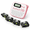 Pink Label Maker-Label Maker Machine with 4 Tapes, variant on Blue Label Maker, Label Maker Machine with 4 Tapes, D210S Portable Labeling Tool