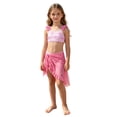thumbnail image 3 of Shadoumai Girls Tankini Swimsuits 8-10 Cutout Bikini Tie-Straps Tankini Sets 2 Pieces Cutout Bathing Suit, 3 of 4