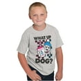 thumbnail image 5 of What Up Dog Vintage Slush Puppie Skater Crewneck T Shirts Boy Girl Teen Brisco Brands XS, 5 of 6