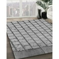 thumbnail image 2 of Ahgly Company Indoor Square Patterned Smokey Gray Area Rugs, 8' Square, 2 of 6
