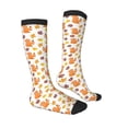 thumbnail image 3 of Balery Cartoon Squirrel Printed Novelty Socks Men's Women's Crew Socks Sports Socks Knee High Socks Cotton Socks Quirky and Cool Socks, 3 of 9