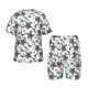 thumbnail image 1 of Balery Dinosaur on Excavator2 Conjunto de Pijama Infantil de Manga Corta con Estampado – Ropa de Dormir de Algodón Suave-4X-Large, 1 of 6