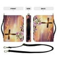 thumbnail image 5 of ZUXONGSY Easter Cross Lily Flower Print Large Bible Cover for Men Women Lightweight Bible Protector with Adjuatable Strap Multifunctional Bible Study Tools for Christian, -XL, 5 of 7