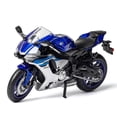 thumbnail image 2 of (Blue)1:12 Casting Motor Car Model Yamaha Yzf R1 like Toy Car Detailed Design 1pc, 2 of 4