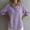 Purple, variant on Linen Button Down Shirt Women Long Sleeve Gauze Peasant Blouses for Women Plus Size Linen Tops Lightweight Linen Blouses Linen Popover Shirt Women Cotton Blouses for Women,White,S