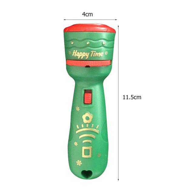 24 Patrones Navidad Proyector Linterna Educación Temprana para Niños Verde Sywqhk Libre de BPA