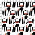 thumbnail image 2 of Makeup Lipstick Compact Eyeshadow Mascara Drawing Premium Roll Gift Wrap Wrapping Paper, 2 of 5