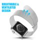 thumbnail image 4 of correa compatible con Apple Watch, malla de alambre ajustable de acero inoxidable magnético, 4 of 5