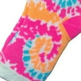 thumbnail image 5 of Magellan Outdoors Women's Lodge Socks Aloe Infused Soothing Spa Socks for Women and Men (Pink & Orange Tie Dye, Medium), 5 of 5