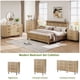 thumbnail image 4 of Moderno fluted 3-cajón de anchura wood chest of cajones - almacenamiento cómoda organizer con metal legs y anti-tipping device para dormitorio y sala de estar, 4 of 5