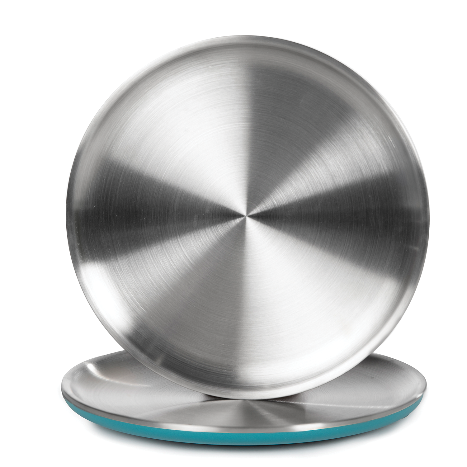 RTIC Anywhere Stainless Steel Plates Set Of Two, Stackable Camping