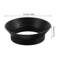 thumbnail image 6 of OULII Black Plastic Gasket for Coffee Grinders, Easy Install, Leakproof, Versatile Use, 2Pcs, 6 of 7