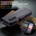 thumbnail image 6 of Decase for Samsung Galaxy Z Fold7 Case, Premium PU Leather Wallet Case Flip Hybrid Cover with RFID Blocking,Card Holder Stand Function,Shockproof Flip Protective Cover for Galaxy Z Fold7,Purple, 6 of 13