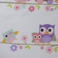 thumbnail image 5 of Mi Zone Wise Wendy Kids Blackout Curtain, Floral and Owl Print Window Panel, 1-Piece 50x84 , Multi Color, 5 of 9