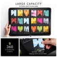 thumbnail image 4 of Carpeta para cartas coleccionables Vault X Zip 360 cartas azul, 4 of 9