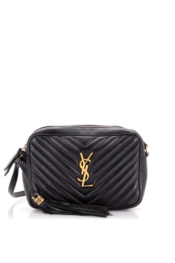 Pre-Owned Lou Camera Bag Matelasse Chevron Leather Small By Rebag