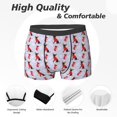 thumbnail image 2 of Mens Underwear, Cute Christmas sock Dog Sexy Mens Underwear Boxer Briefs, Breathable Boxer Briefs for Men, 2 of 5