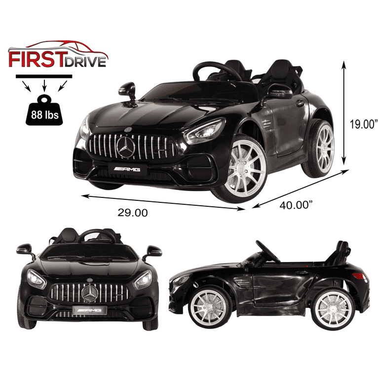 Black mercedes sales power wheels