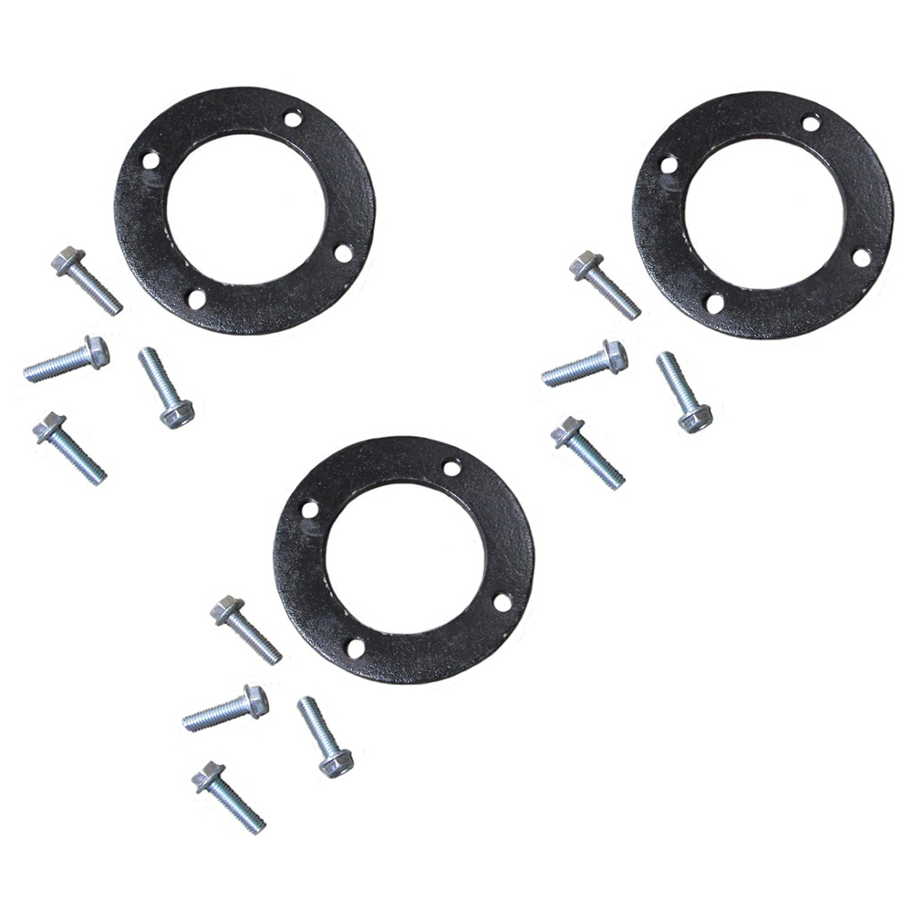 3 Black Spindle Repair Rings for John Deere D100, D110, D120, D130