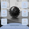 thumbnail image 3 of LifePro Agility Vibrating Massage Ball - 4-Speed Peanut Roller for Muscle Recovery, Mobility & Relaxation - Black, 3 of 8