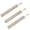 Style 2-Gold Baguette CZ Bobby Pins, variant on Miallo Elegant Diamond Look Hair Clips Set of 6, Silver Tone Fancy Bobby Pins with Marquise Stones, Holiday Gift for He