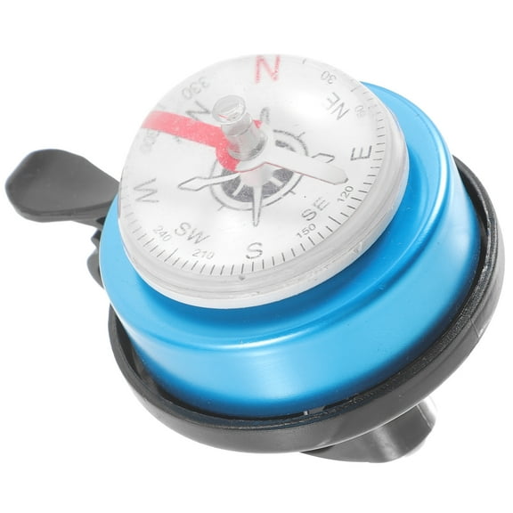 Children's Mountain Bike Bells Bicycle Accessories Compass Horns for Bikes Sky-blue