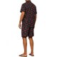 thumbnail image 3 of Conjunto de Camisas Impresas INSPIRE CHIC de Verano para Hombre, de Manga Corta, Estilo Hawaiano, Color Negro, 3 of 4