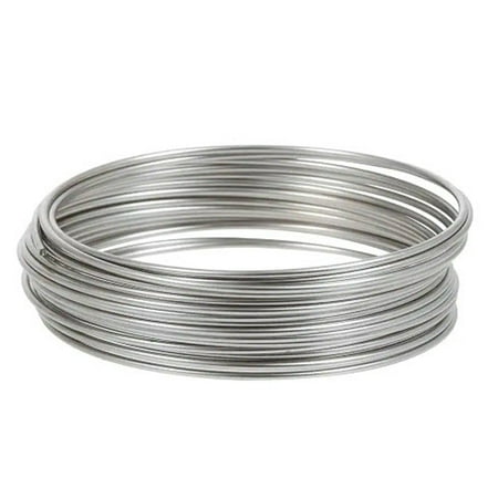 

Rebound Bendable Matte Stainless Steel Wire - 0.059 Diameter - 1/4 lb Coil - 27 ft