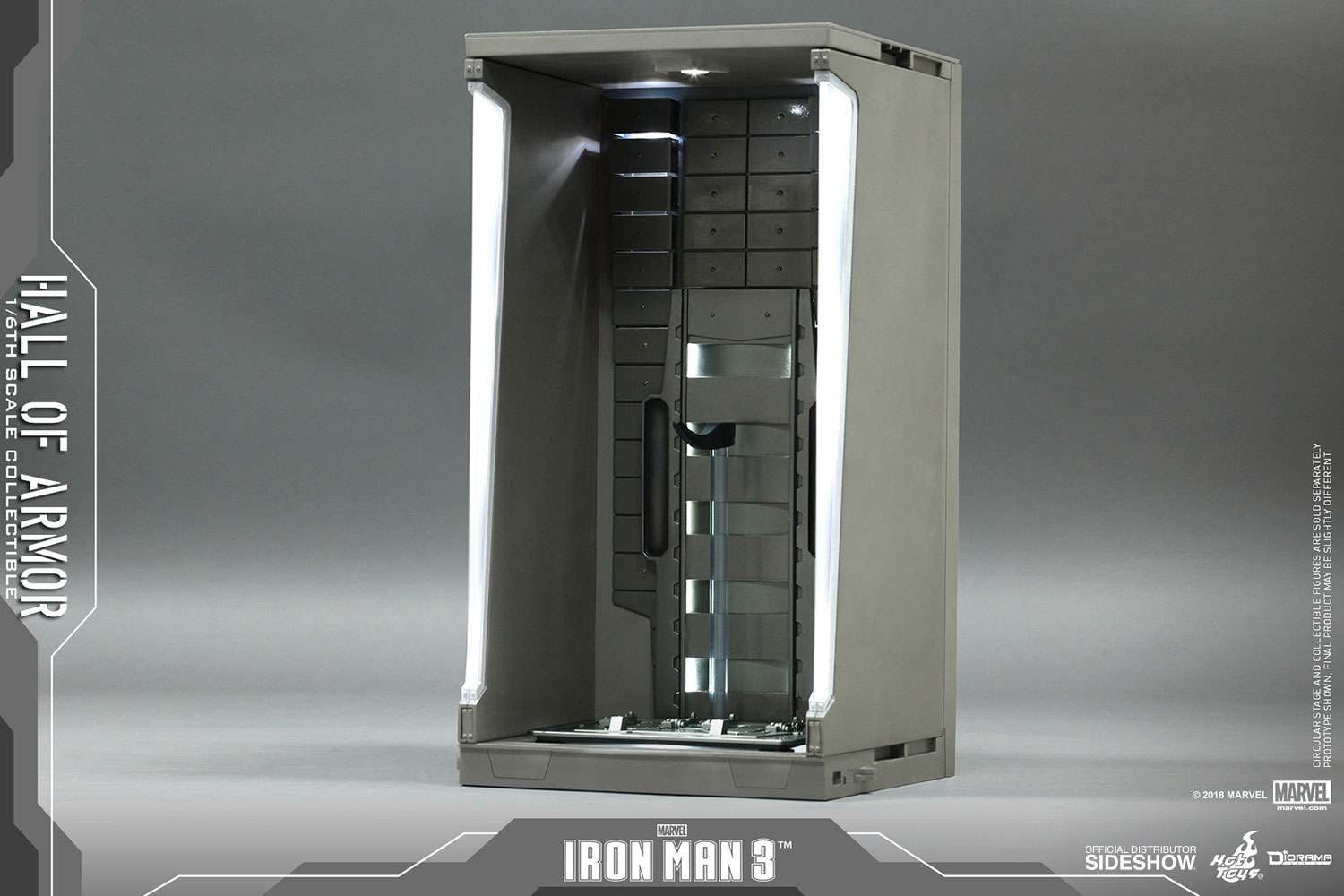 Iron Man 2 Hall of Armor - Single Bay Collectible Figure Accessory (2019 Re-Issue)