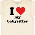thumbnail image 4 of Inktastic I Heart My Babysitter Boys or Girls Baby Bodysuit, 4 of 5