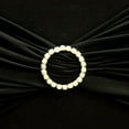 thumbnail image 3 of BalsaCircle Circle Faux Pearls Chair Sash Buckle Pin Ivory, 3 of 7