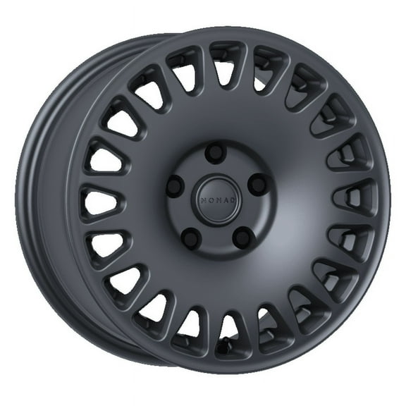 Nomad N503DU Sahara 17x8.5in / 6x135 BP / -10mm Offset / 87.1mm Bore - Dark Gunmetal Wheel
