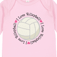 thumbnail image 4 of Inktastic Volleyball Gifts for Girls Girls Long Sleeve Baby Bodysuit, 4 of 5