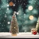 thumbnail image 1 of Fiudx Liquidación de ofertas flash Árbol de Navidad Decoración navideña Decoraciones Árbol de Navidad Decoración de escritorio Disposición de escena Decoración de puerta, 1 of 6