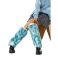 thumbnail image 4 of Faithtur Women's Anti-Slip Leg Warmers, Solid Color/Multi-Color Thicken Socks, Windproof Legs Protector, 4 of 9