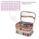 thumbnail image 2 of Bolsa de esmalte de uñas Unique Bargains organizador de esmalte de uñas rosa capacidad 35 botellas, 2 of 7