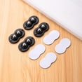 thumbnail image 3 of Paquete de 8 ruedas giratorias resistentes con frenos, ruedas de 2,5 pulgadas con placa giratoria para muebles, movimiento suave de 360 grados para facilitar el movimiento, ideales para, 3 of 6