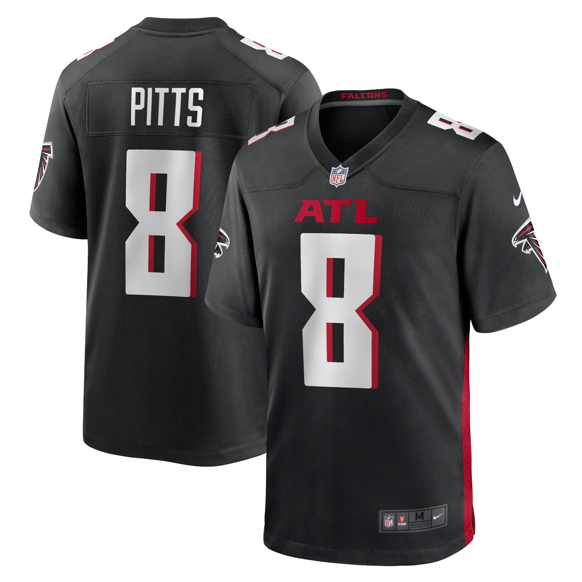 Youth Nike Kyle Pitts Black Atlanta Falcons Game Jersey - Walmart.com