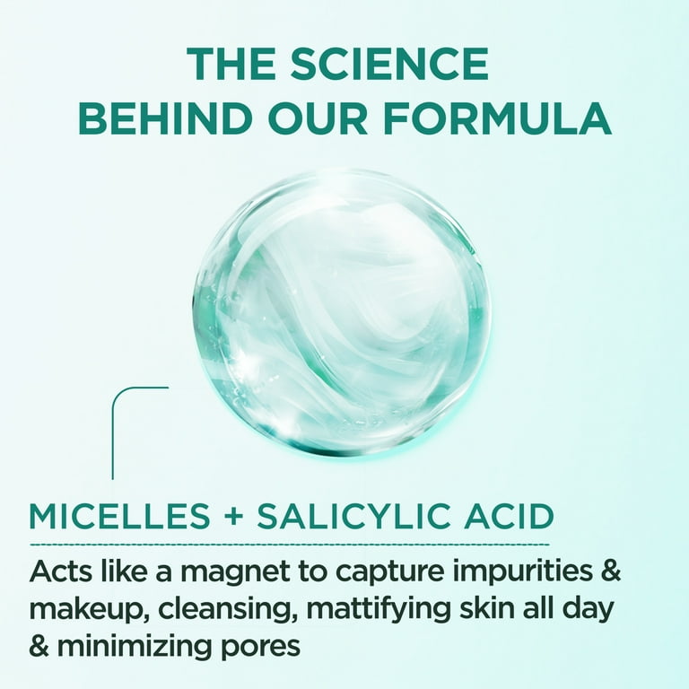 Garnier SkinActive Pore-Minimizing Micellar Cleansing Water photo 5