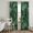Green, Black, Teal, variant on Summer Tropical Plants Sheer Curtains 84 Inch Length 2 Panels Set, Farmhouse Botanical Leaves Voile Window Treatment Rod Pocket Curtains Sheers Drapes for Bedroom/Living Room/Kitchen 52"x84"x2