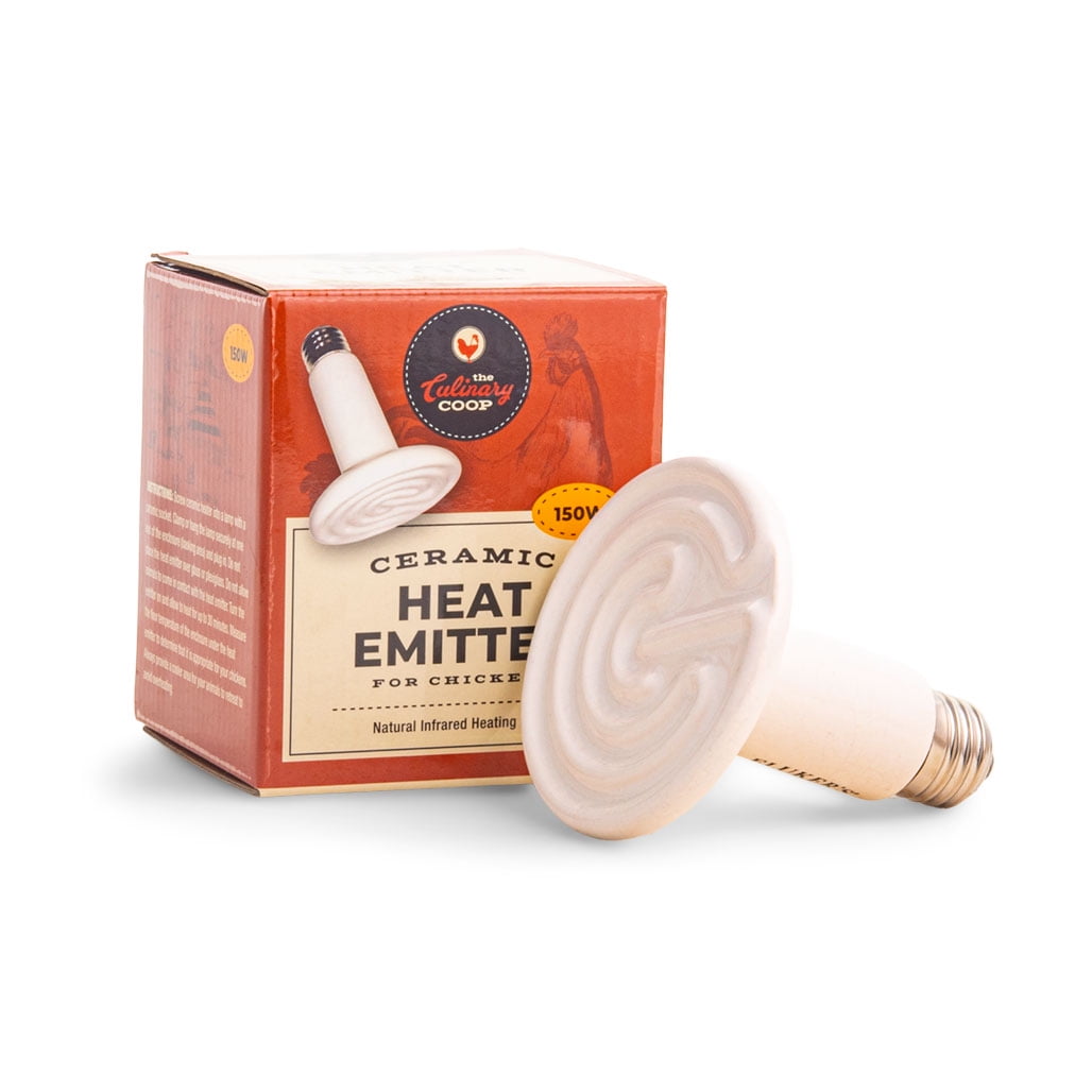 (4 pack) Fluker's Culinary Coop Ceramic Heat Emitter 150 Watt