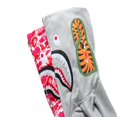 thumbnail image 3 of QJUHUNG Chandail à Capuchon en Coton BAPE Shark Street Camouflage Veste à Double Capuchon CAMO Noir, 3 of 6