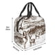 thumbnail image 3 of Disketp Woodland Forest With Deers for Insulated Lunch Bag for Women and Men, Perfect for Work, Hiking, Picnic, 3 of 8