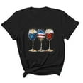thumbnail image 2 of Awdenio Oversized Tshirts for Men 4Th of July Tshirt Funny USA Graphic Tops Patriotic Casual Short Sleeve Basic Tees, 2 of 5