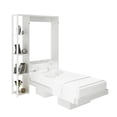 thumbnail image 2 of Cama Individual Abatible Con Estantes Blanco CM8025.0001, 2 of 11