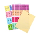 thumbnail image 1 of OULII Assorted Color Piano Sticker Notes for Keyboard Beginners Durable and Easy to Use, 1 of 8