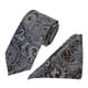 thumbnail image 2 of Corbatas para hombre, juego de 3 corbatas a rayas de Paisley, traje de negocios, regalo de boda, 2 of 3