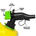 thumbnail image 6 of Scepter 5 Gallon SmartControl Dual Handle Diesel Fuel Container, FSCD571, Yellow Gas Can, 6 of 11